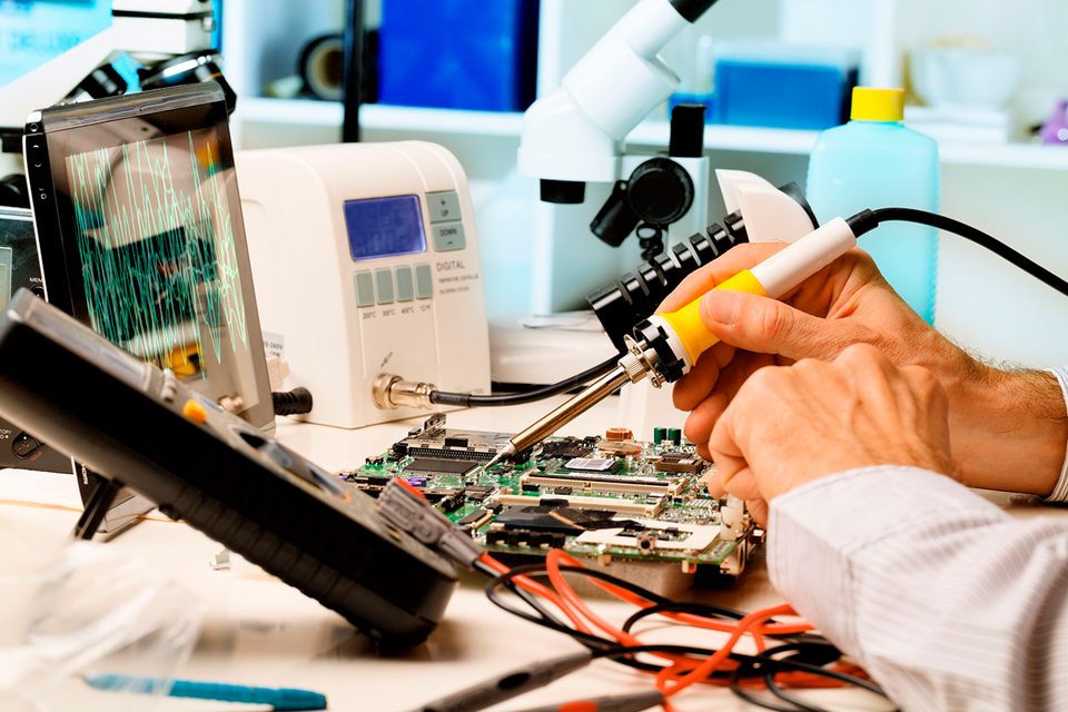 Control board soldering and diagnostics